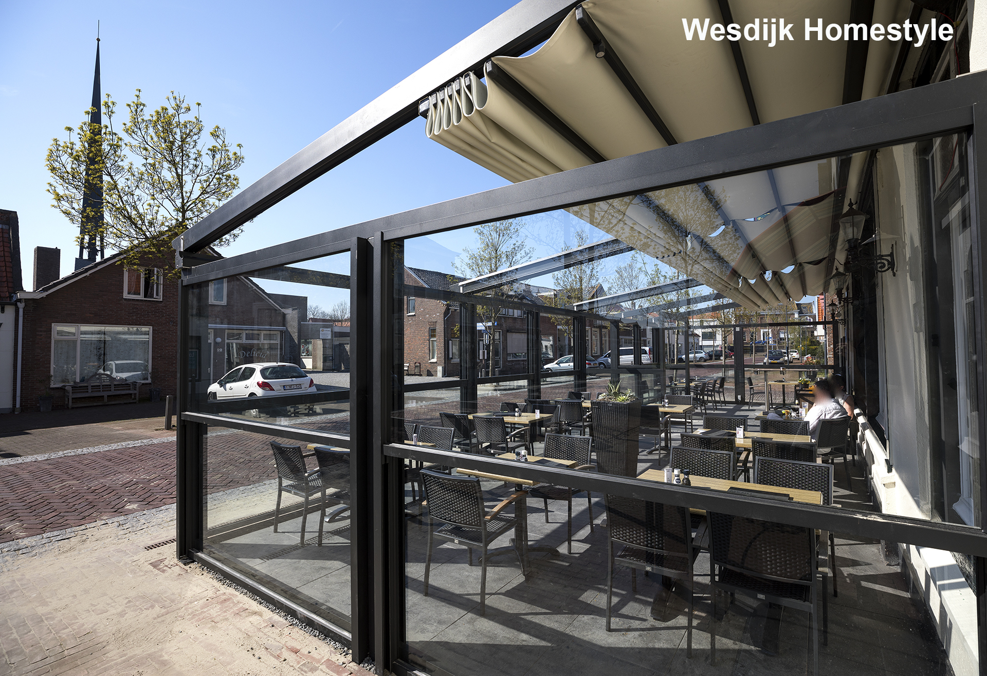 Terrasoverkappingen PVC | Horeca met PVC Doek | Maatwerk horeca | Waterdichte en Weerbestendige Horeca Terrasoverkapping PVC