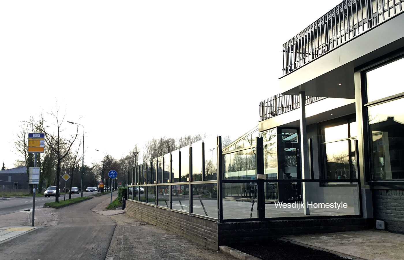 Windschermen glas horeca terras - Terrasschermen glas horeca