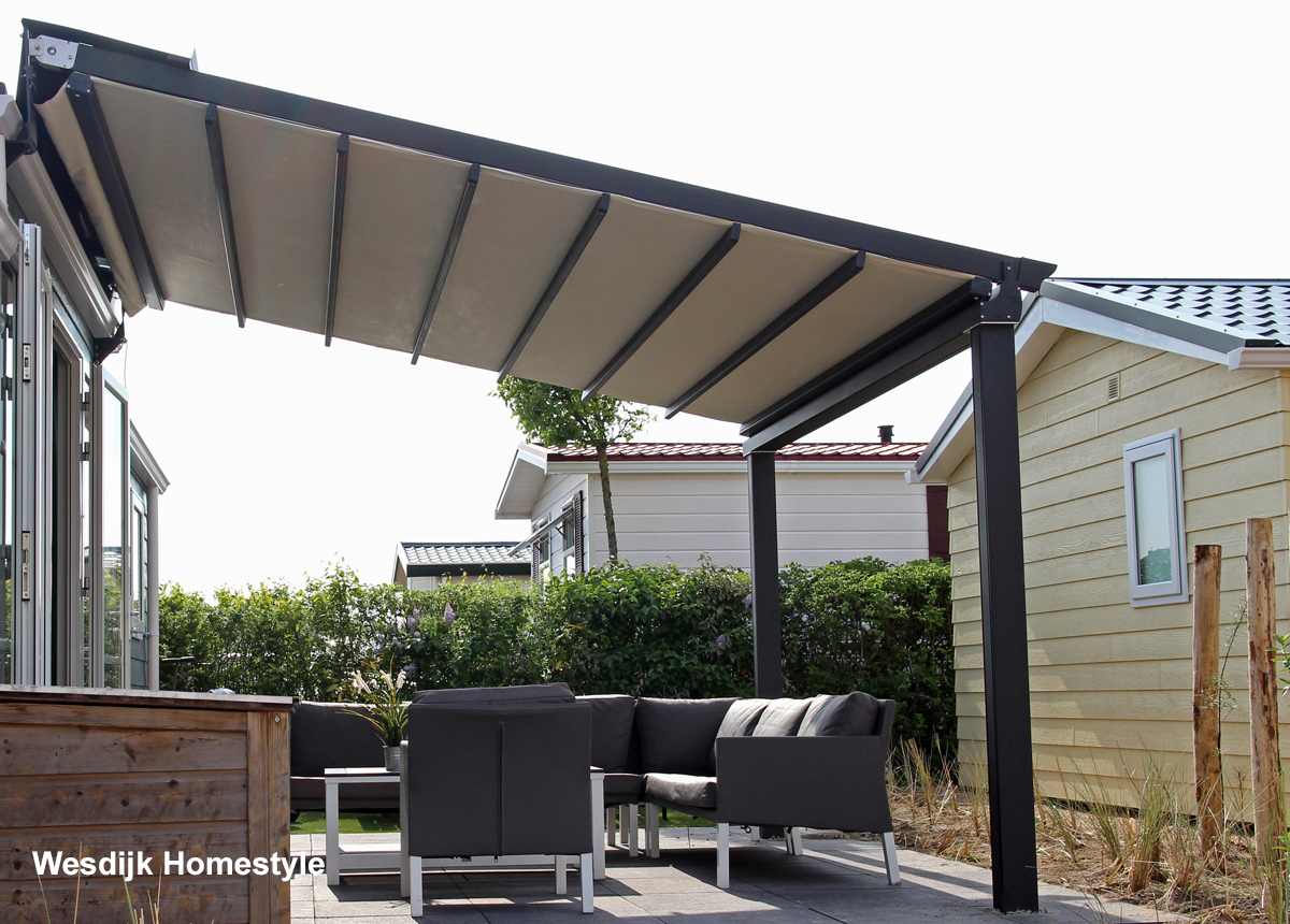 Super pergola met pvc doek - Toldos y pergolas TB-98